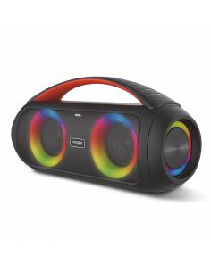 Coluna Bluetooth Portátil HAEGER Cool Boom - Autonomia 29H, Resistência a Salpicos IPX5, Iluminação Full Colors RGB